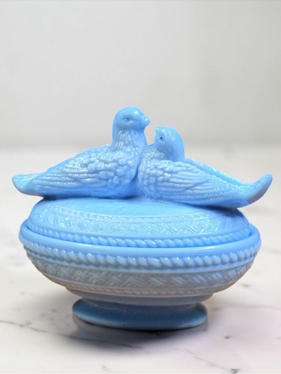 Other - WESTMORELAND GLASS Love Birds Dish Decor